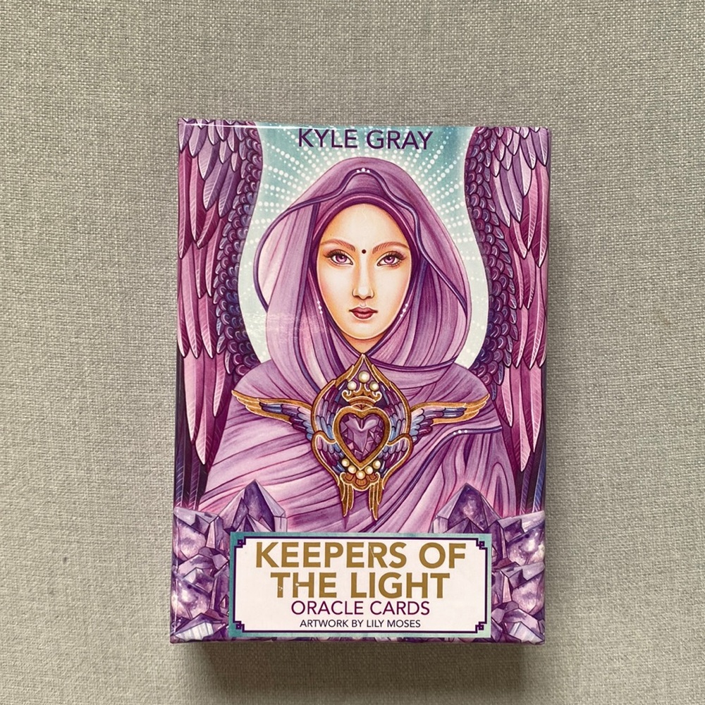 Kyle Gray keepers of the light oracle cards deck and guidebook